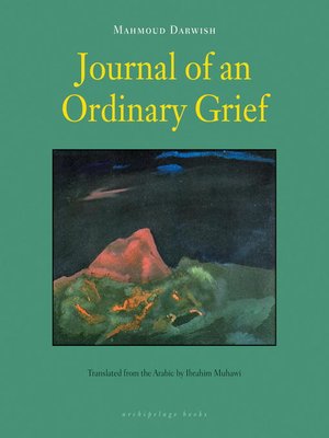 cover image of Journal of an Ordinary Grief